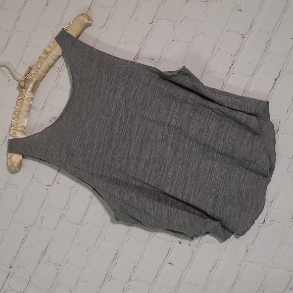 NWOT 2019 Victorias Secret PINK Oversized Puppies Love Me Heather Gray Tank Sz M - Picture 9 of 13